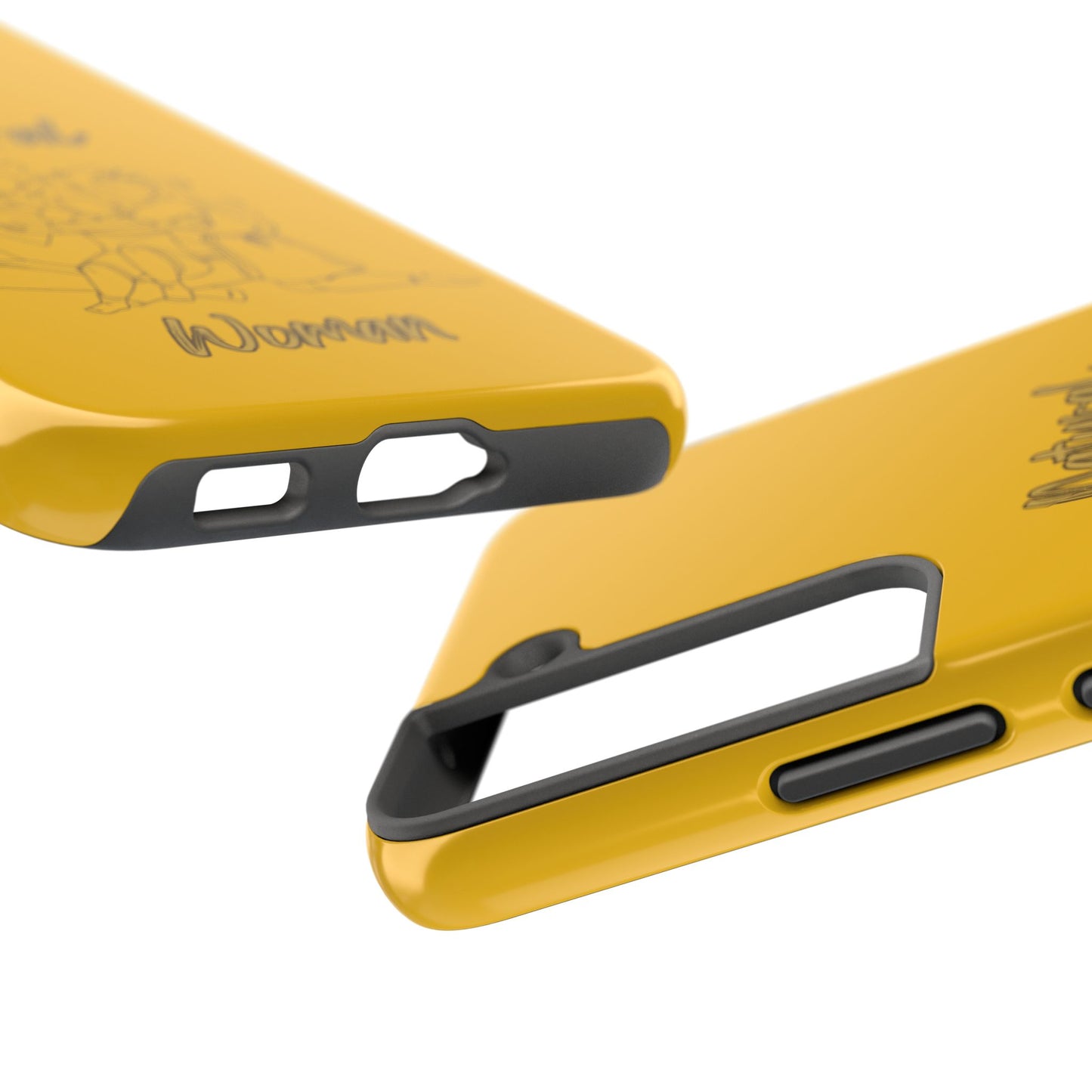 Natural Woman Bear Hugs (BL) Tough Phone Cases YELLOW