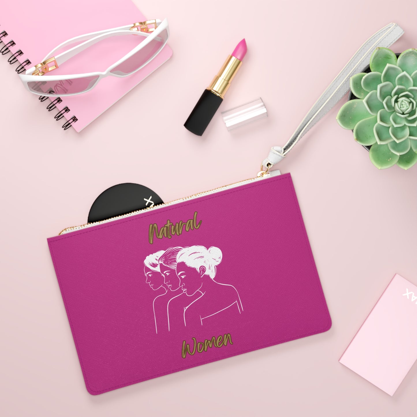 Natural Woman United Friends (WL) Clutch Bag PINK