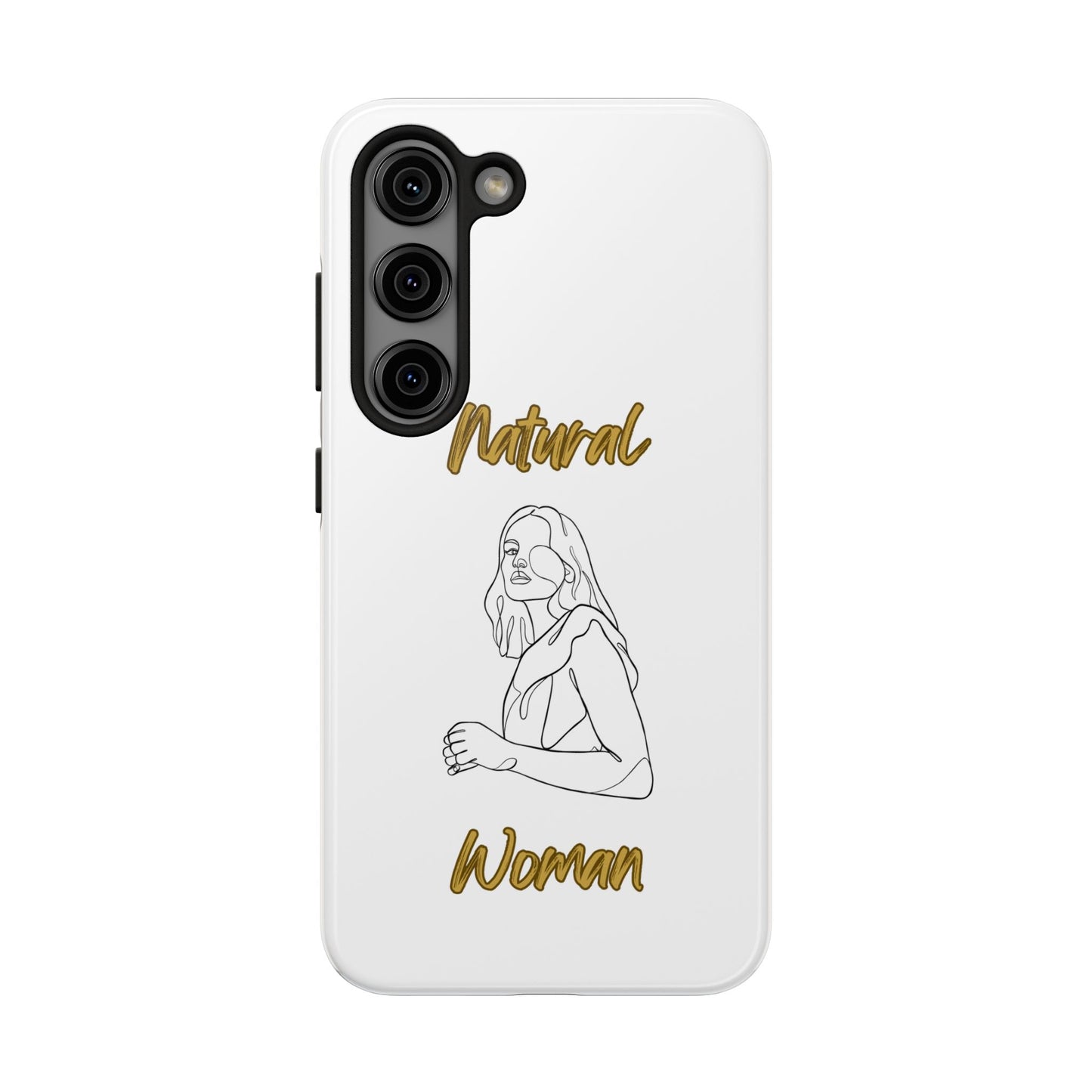 Natural Woman Care Free (BL)Tough Phone Cases WHITE