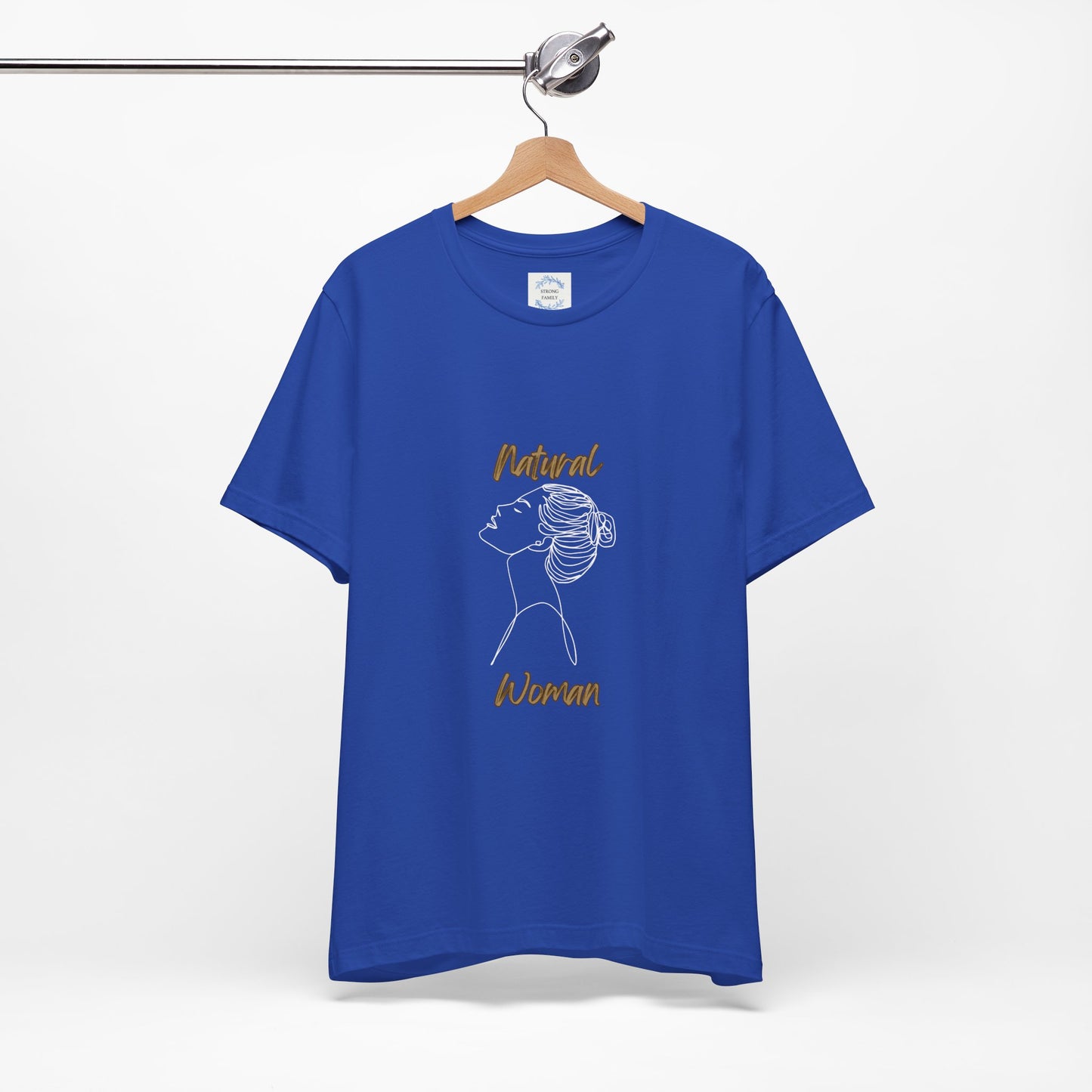 Natural Woman Wet Bun  (WL) Short Sleeve T-Shirt