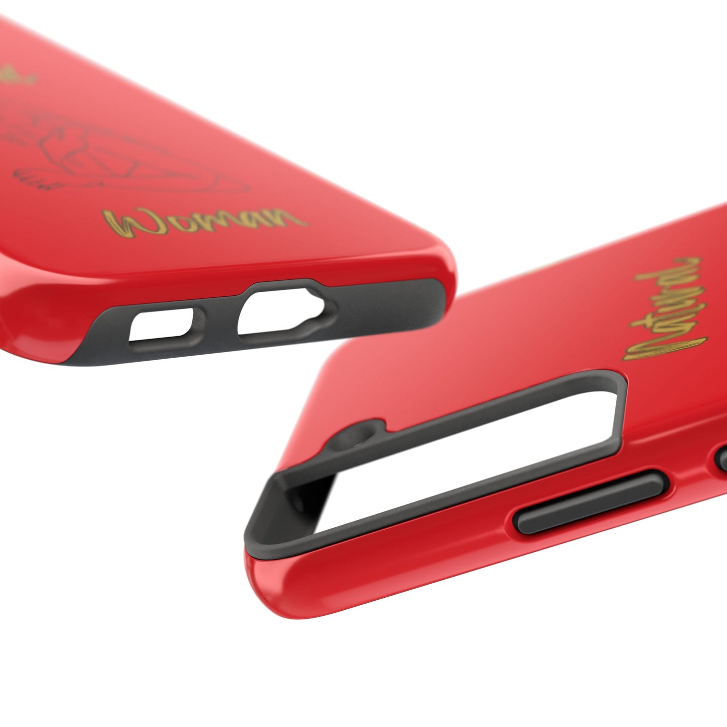 Natural Woman Care Free (BL)Tough Phone Cases RED