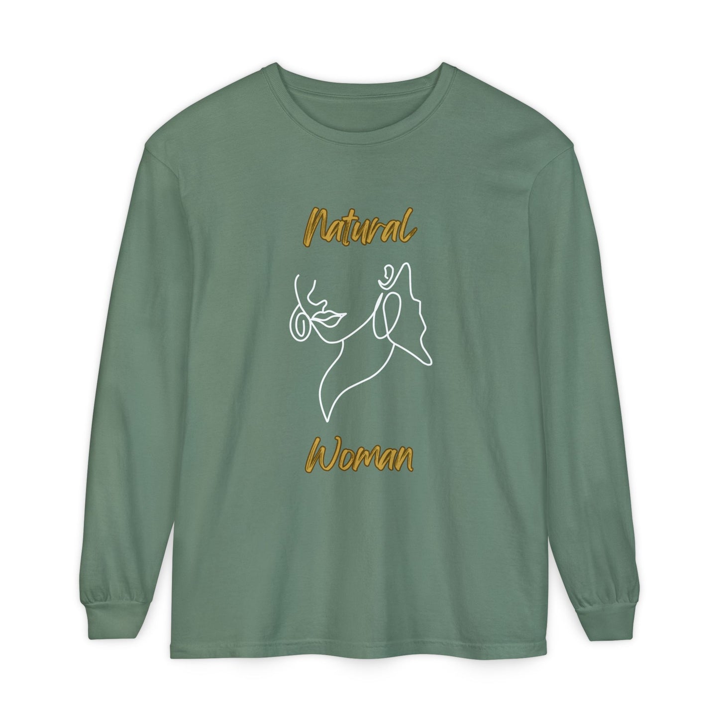 Natural Woman Lips (WL) Long Sleeve T-Shirt
