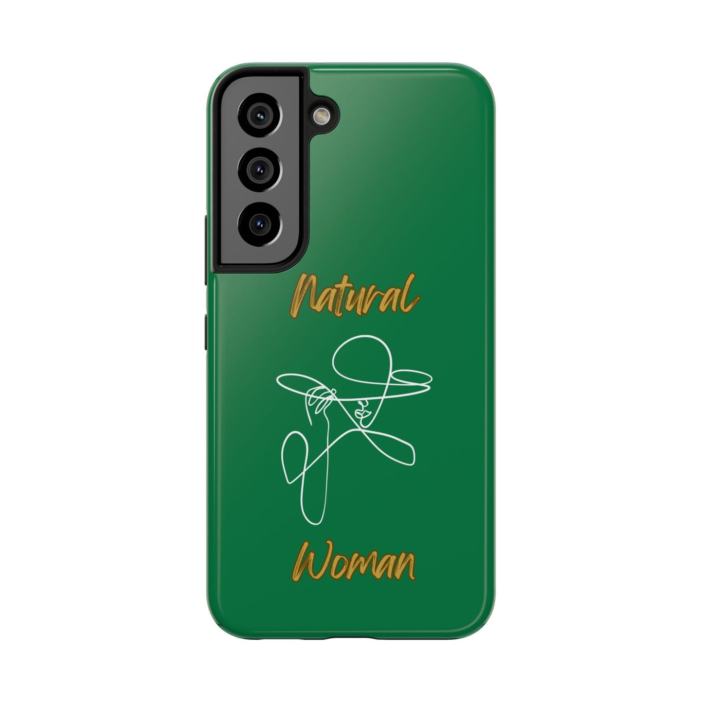 Natural Woman An Original (WL)Tough Phone Cases DARK GREEN