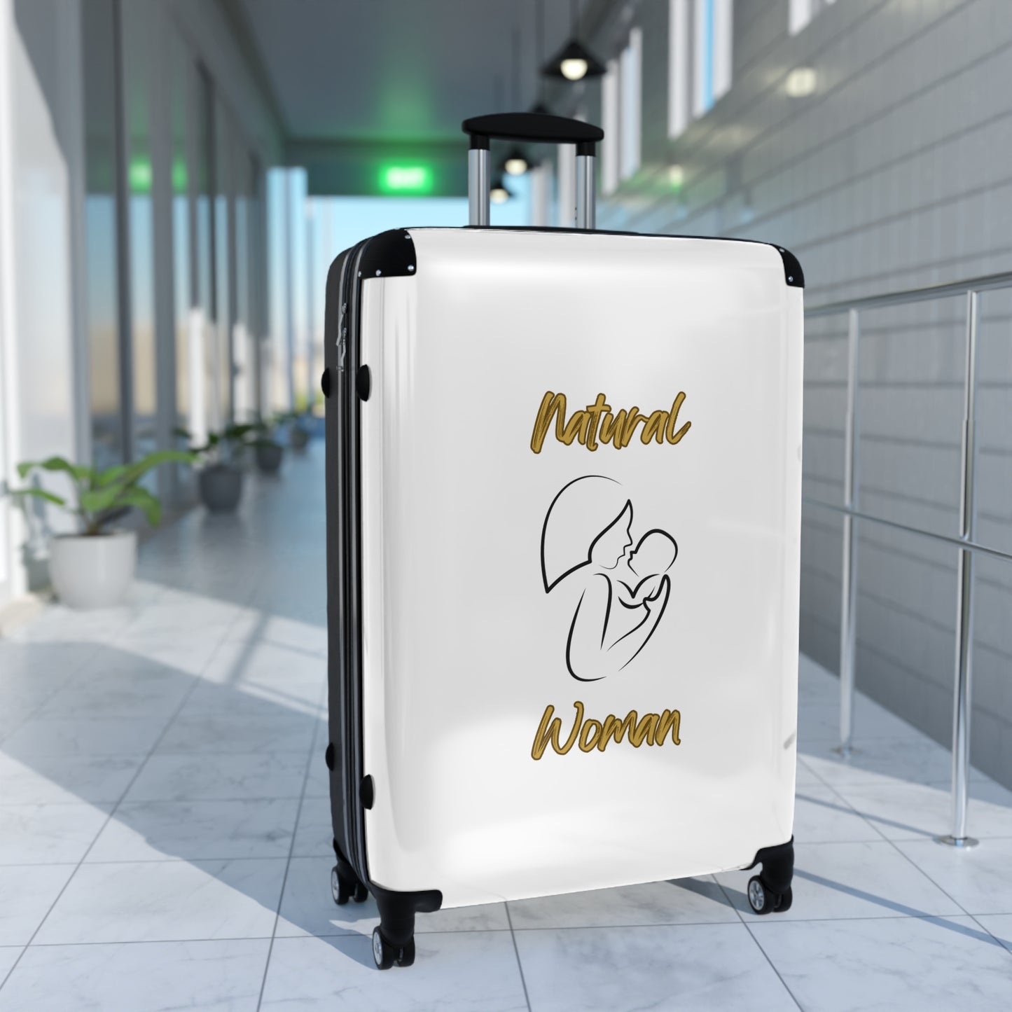 Natural Woman Long Awaited (BL) Suitcase WHITE