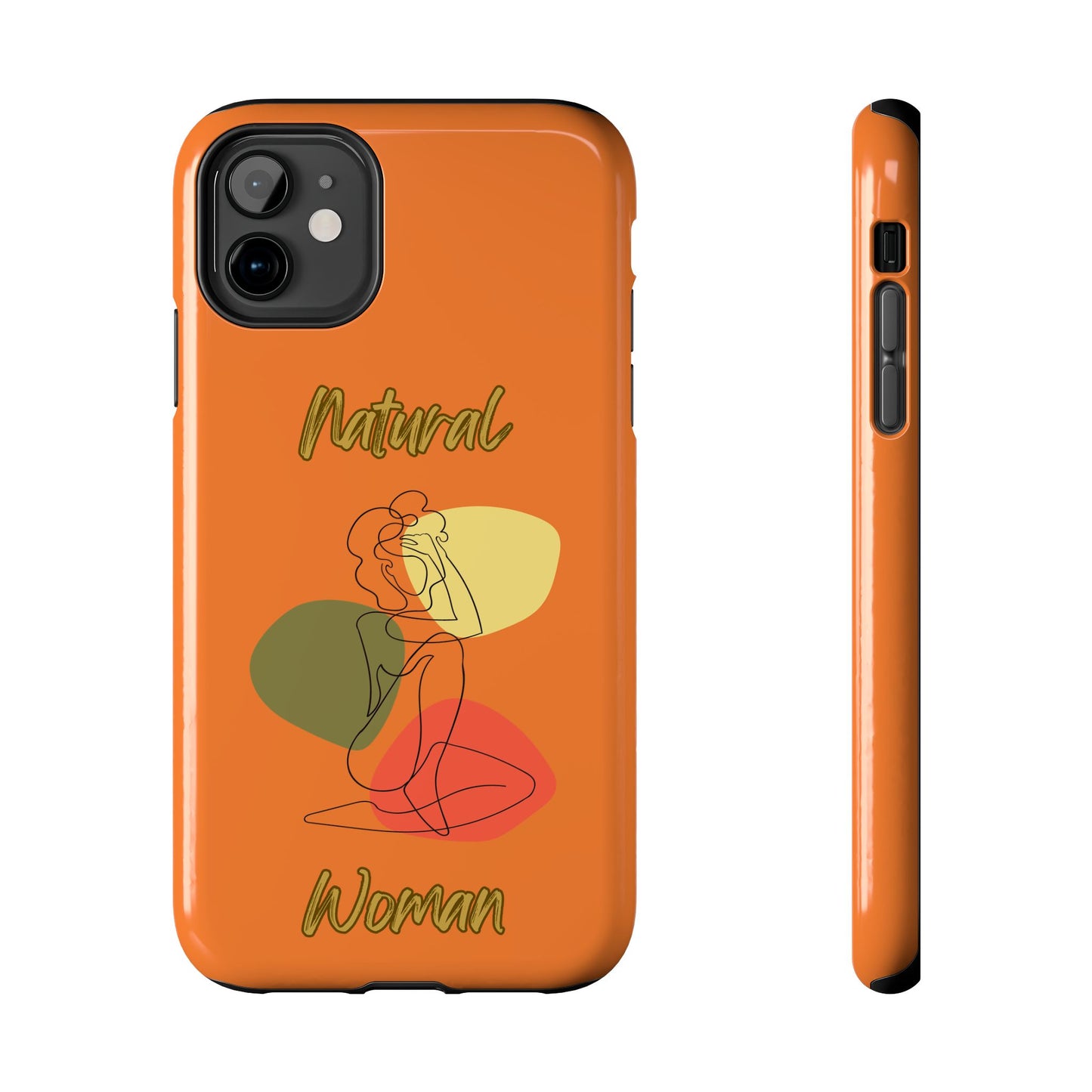 Natural Woman Colorful Pose (BL)Tough Phone Cases CRUSTA
