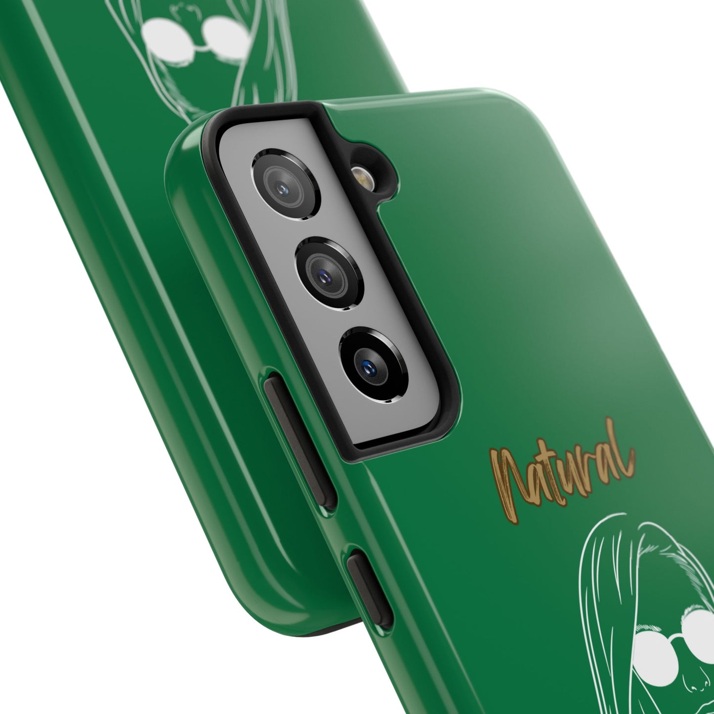 Natural Woman Shades (WL)Tough Phone Cases DARK GREEN