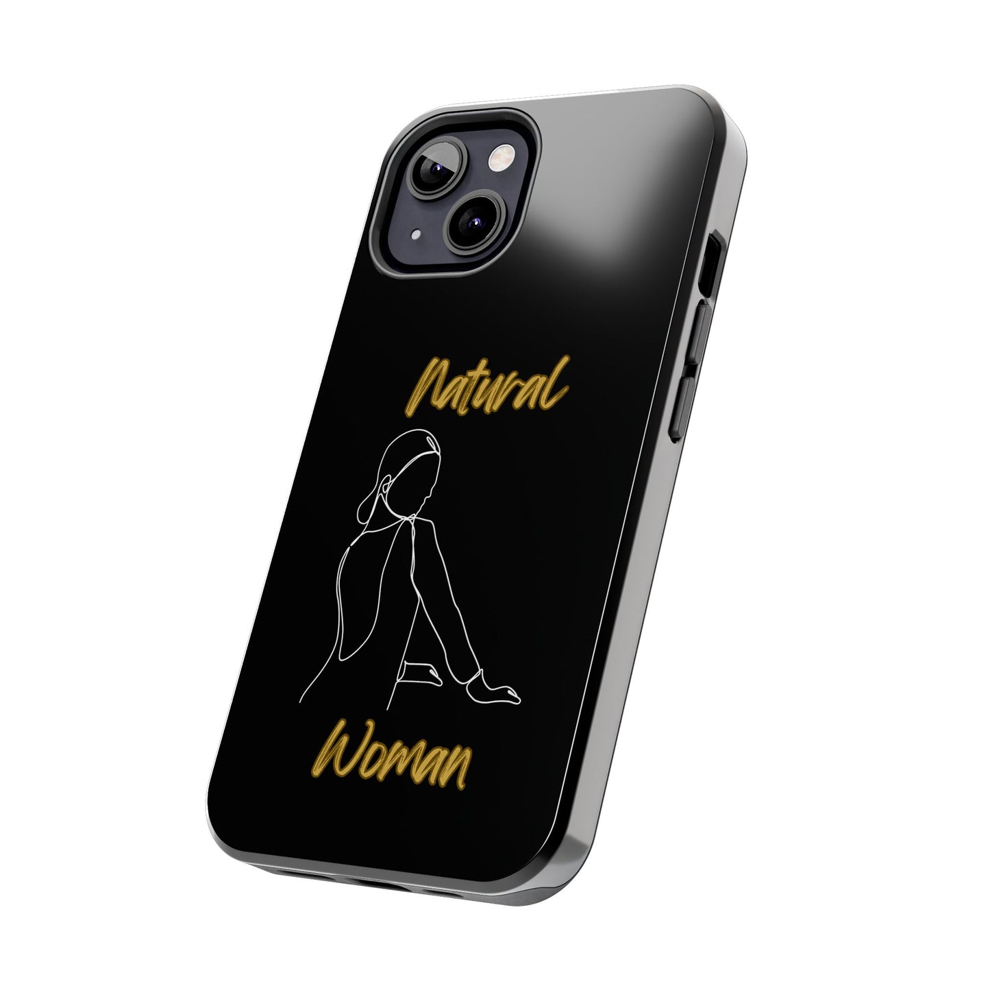 Natural Woman Hands Free (WL)Tough Phone Cases BLACK