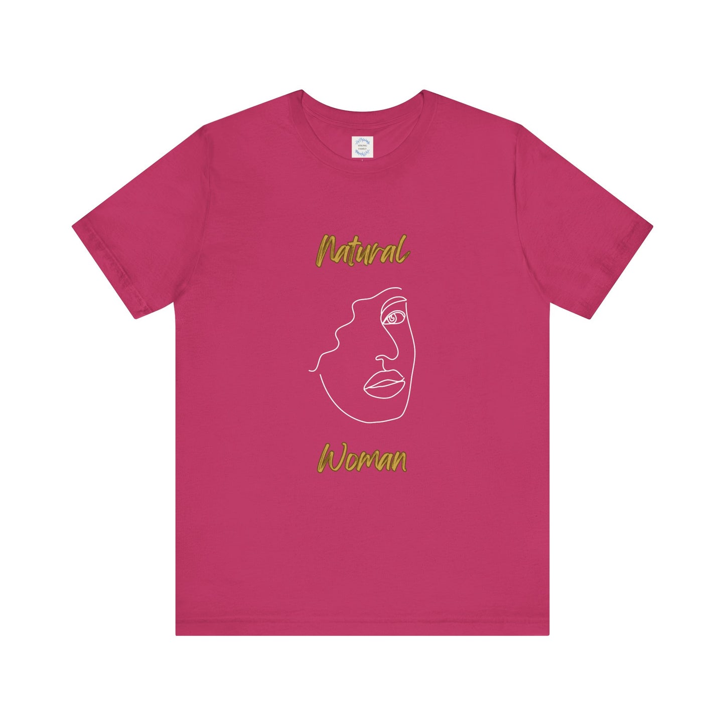 Natural Woman Peekaboo (WL) Short Sleeve T-Shirt