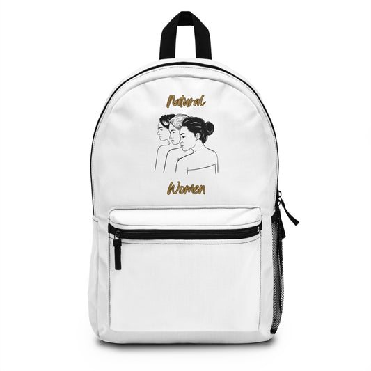 Natural Women United Friends (BL) Backpack WHITE