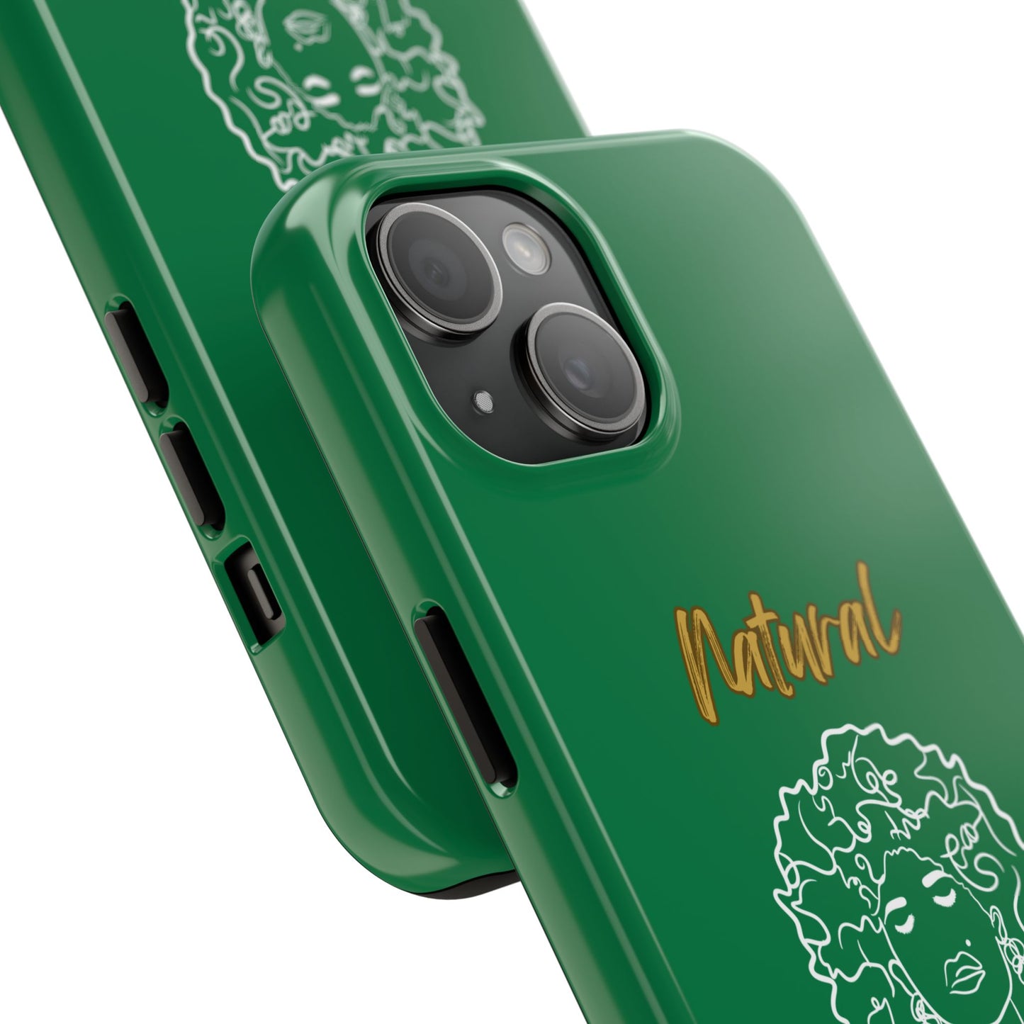 Natural Woman All About Me (WL)Tough Phone Cases DARK GREEN