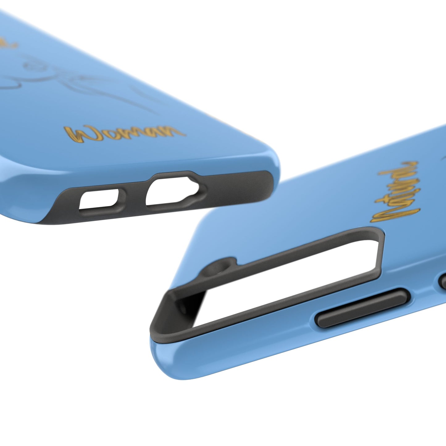 Natural Woman Chin Up (BL)Tough Phone Cases LIGHT BLUE