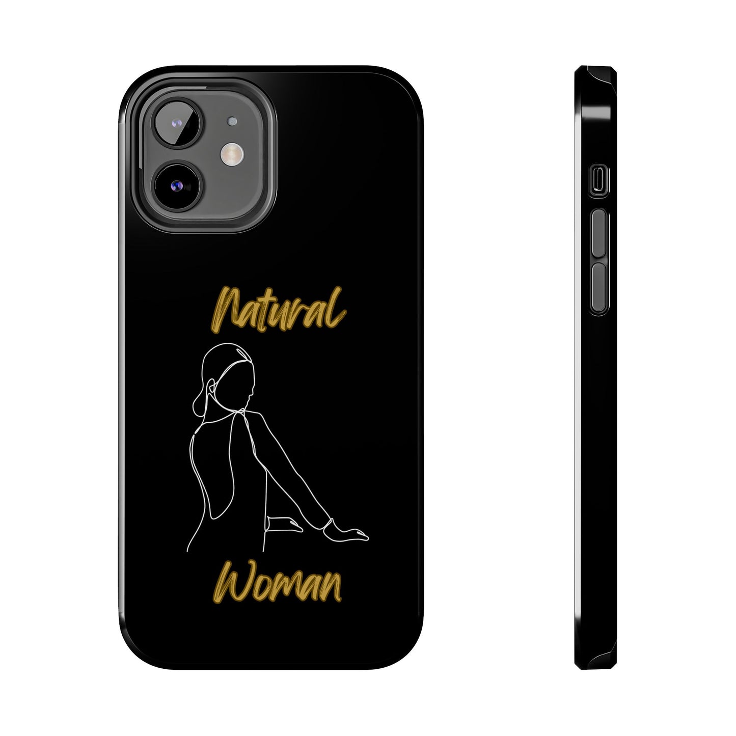 Natural Woman Hands Free (WL)Tough Phone Cases BLACK