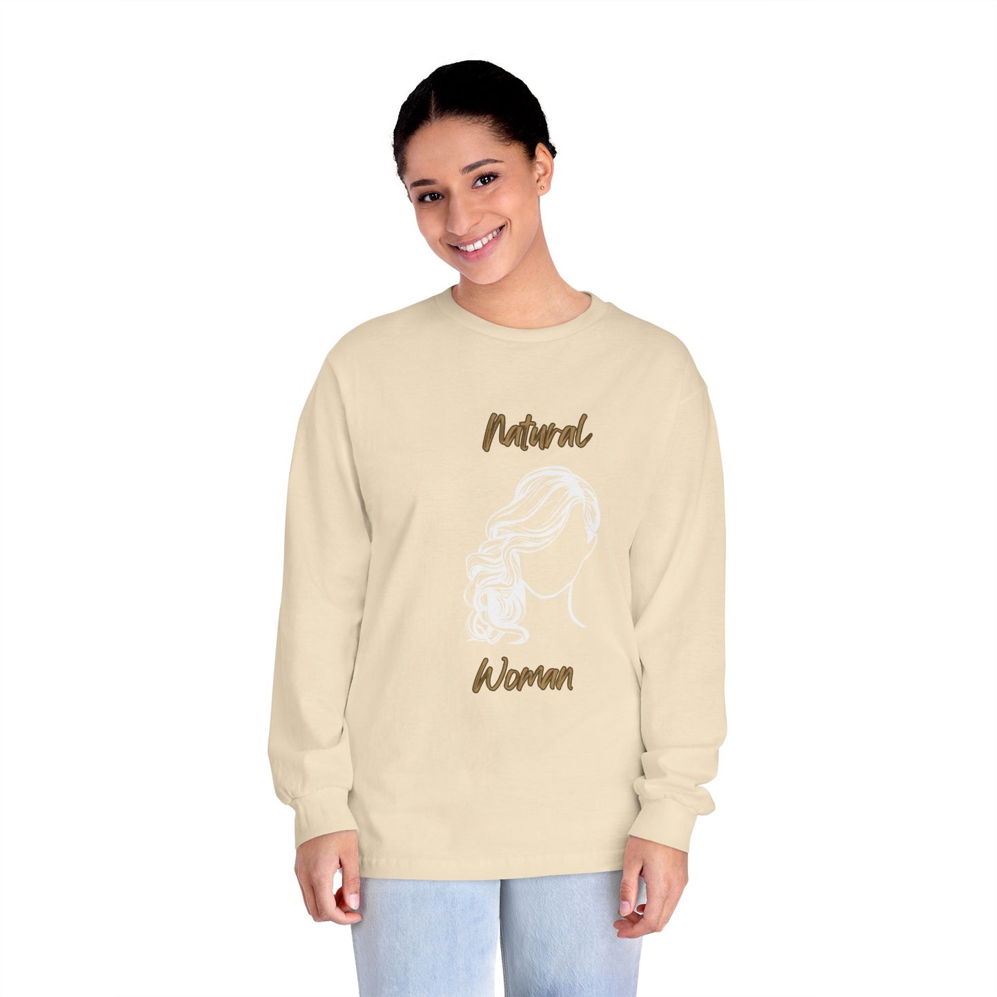 Natural Woman Long Curl (WL) Long Sleeve T-Shirt