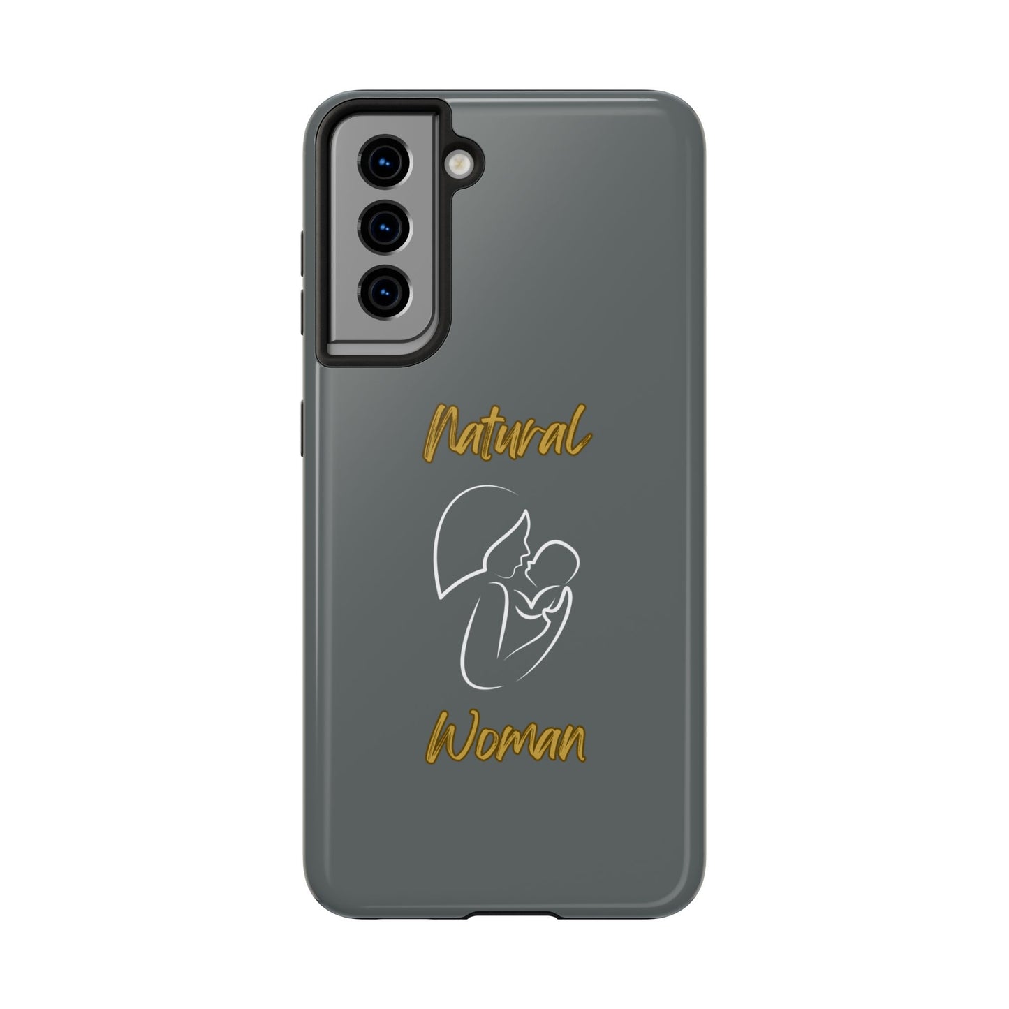 Natural Woman Long Awaited (WL)Tough Phone Cases DARK GREY