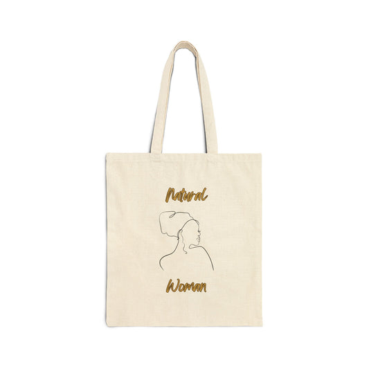 Natural Woman Refreshed (BL) Canvas Tote Bag