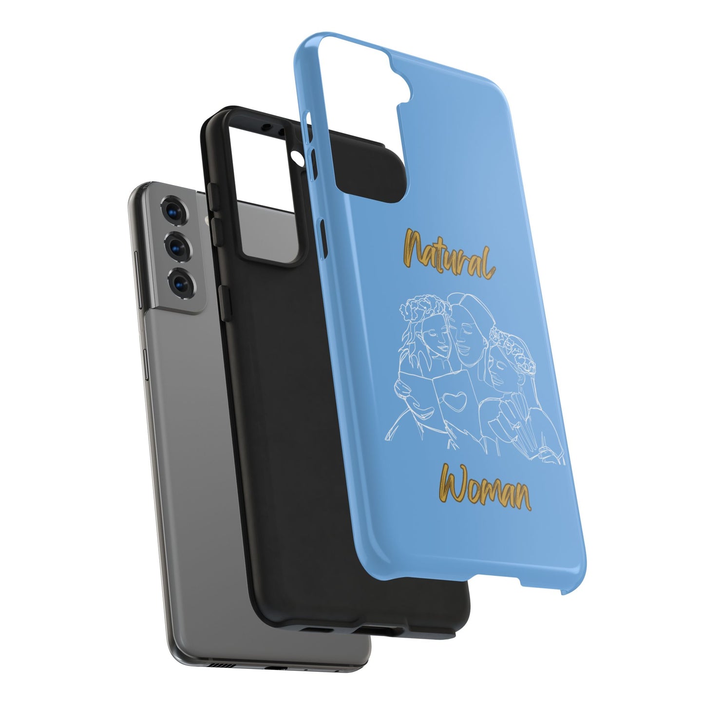 Natural Woman Me & My Girls (WL)Tough Phone Cases LIGHT BLUE