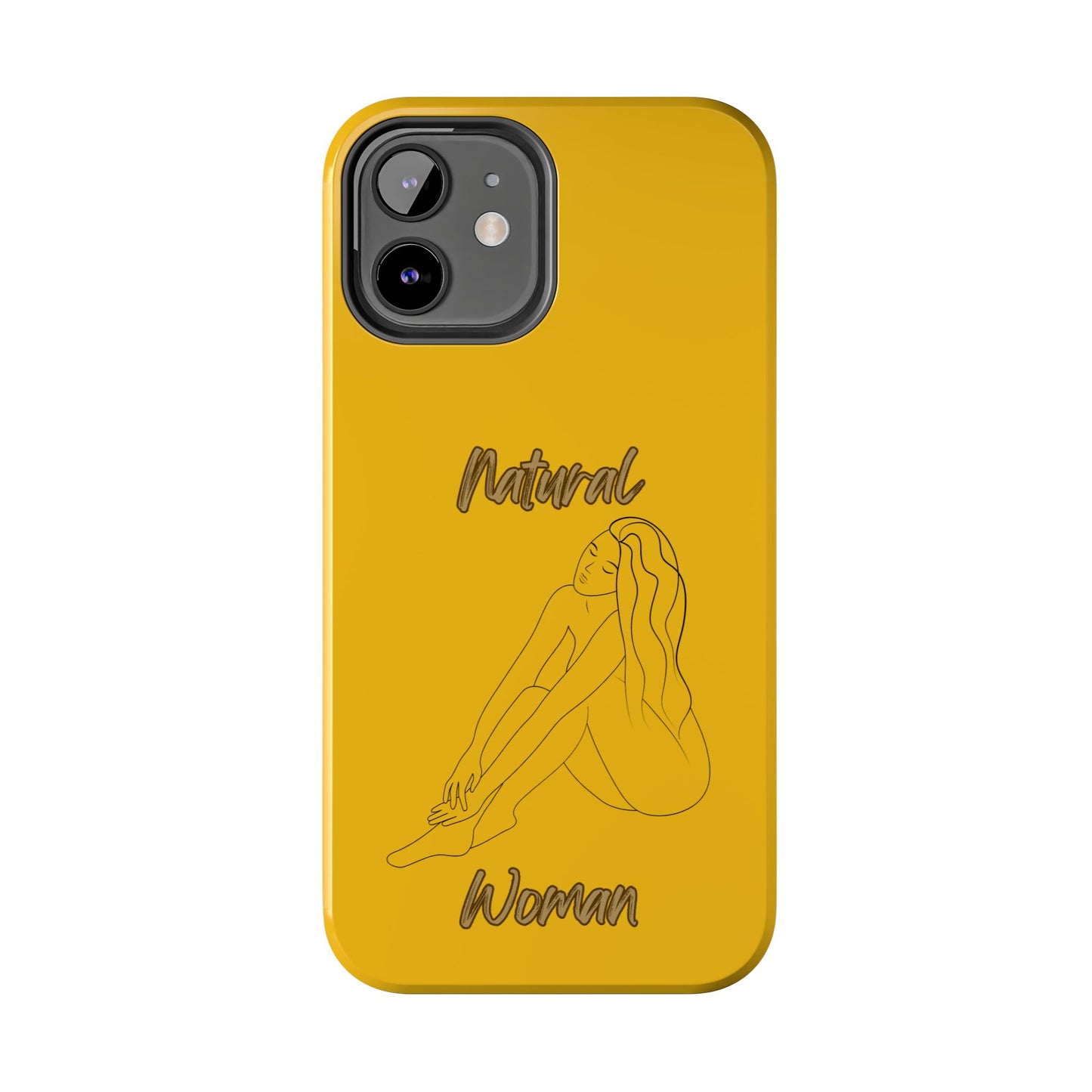 Natural Woman Beauty (BL) Tough Phone Cases YELLOW