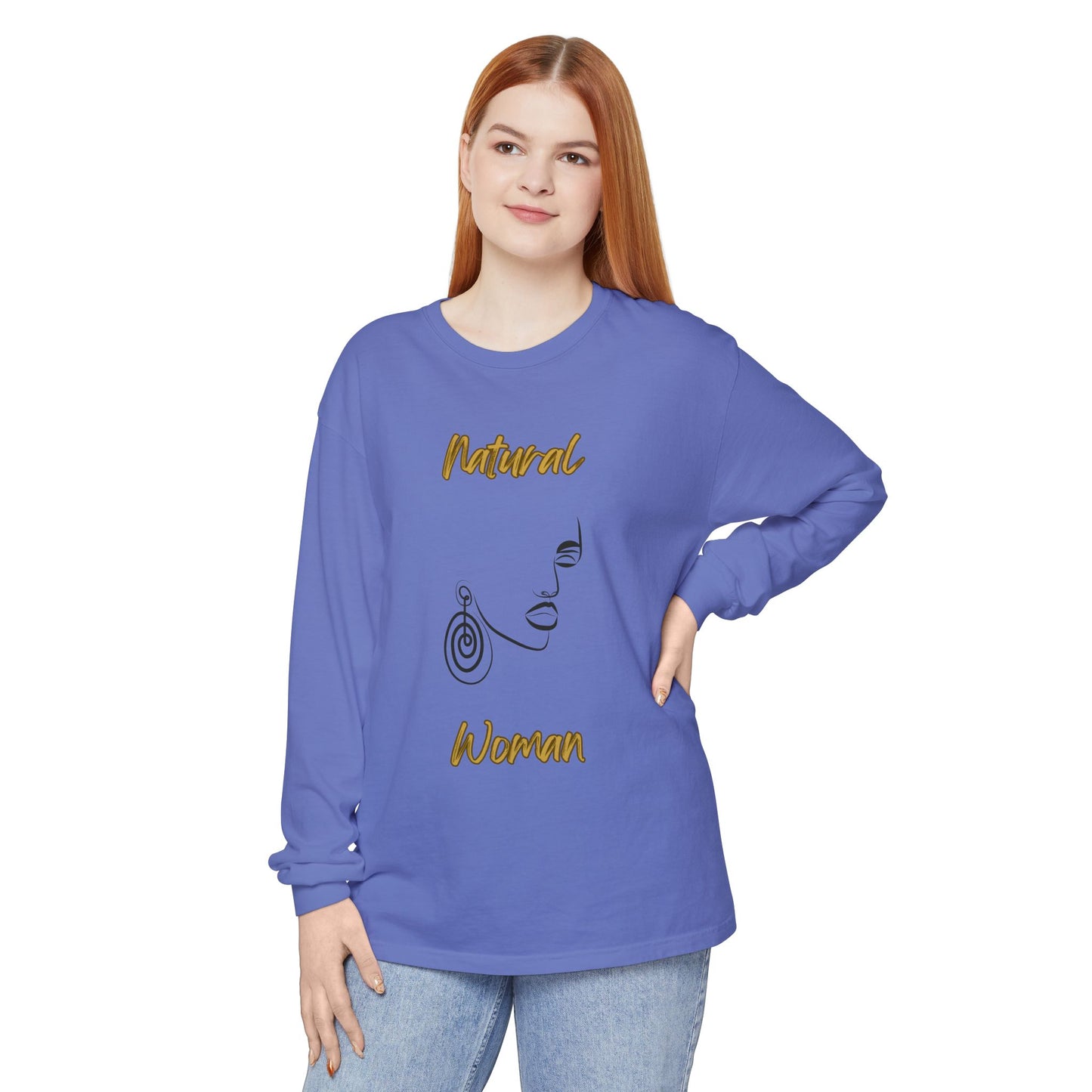 Natural Woman Music In My Soul (BL) Long Sleeve T-Shirt