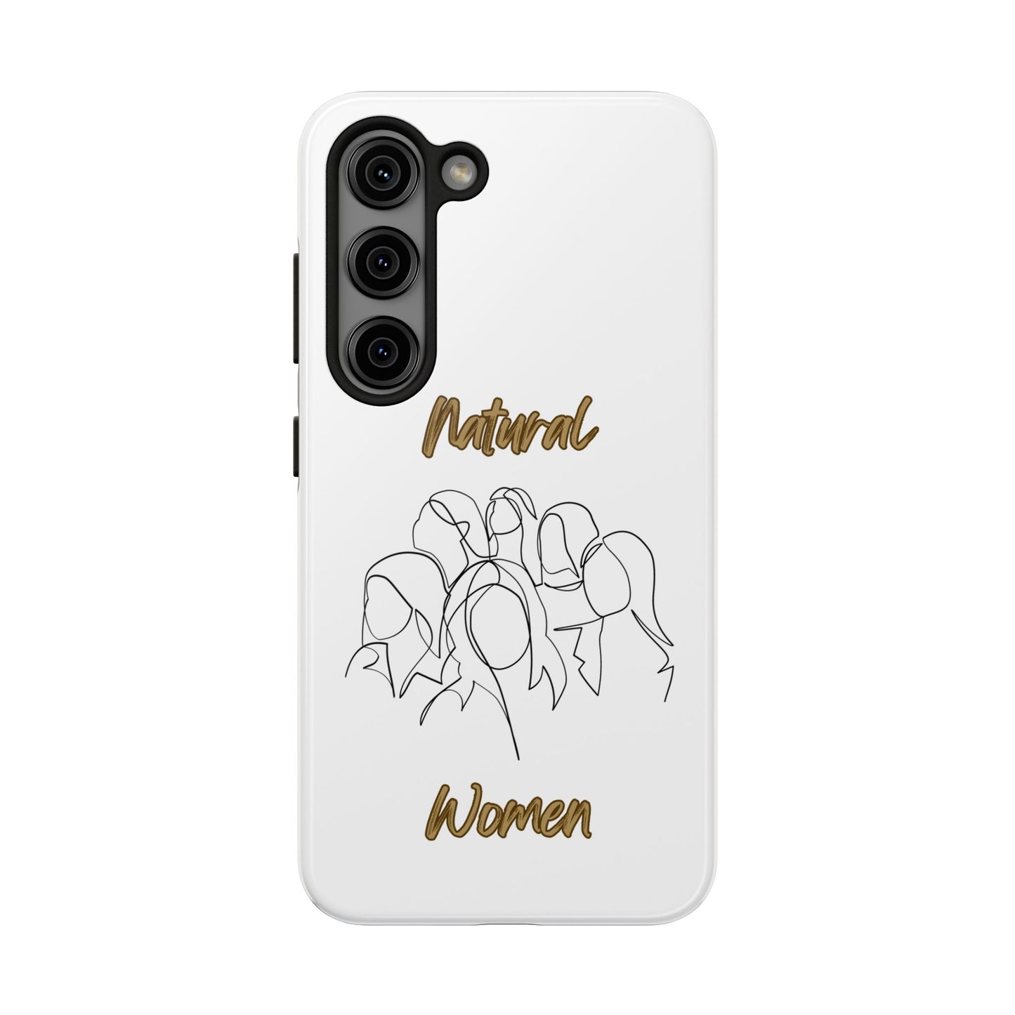 Natural Woman Professionals (BL)Tough Phone Cases WHITE