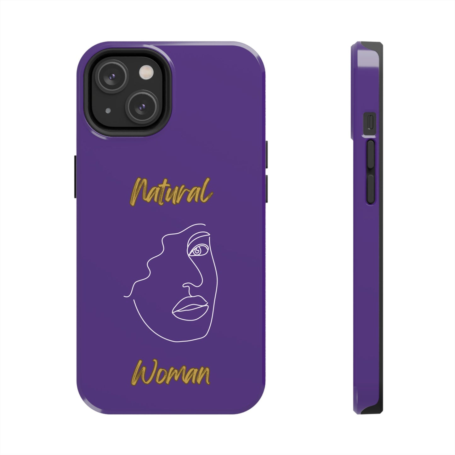 Natural Woman Peekaboo (WL)Tough Phone Cases PURPLE