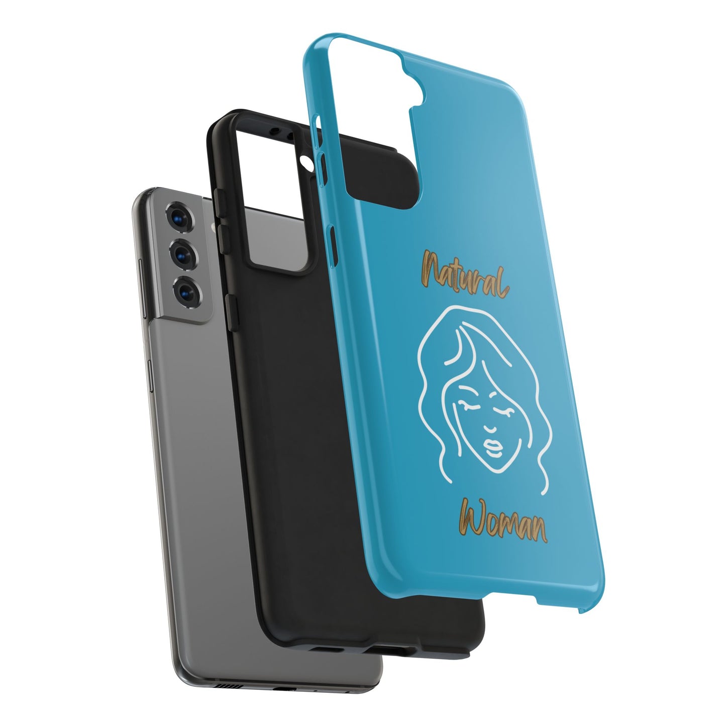 Natural Woman Modest (WL)Tough Phone Cases TURQUIOSE