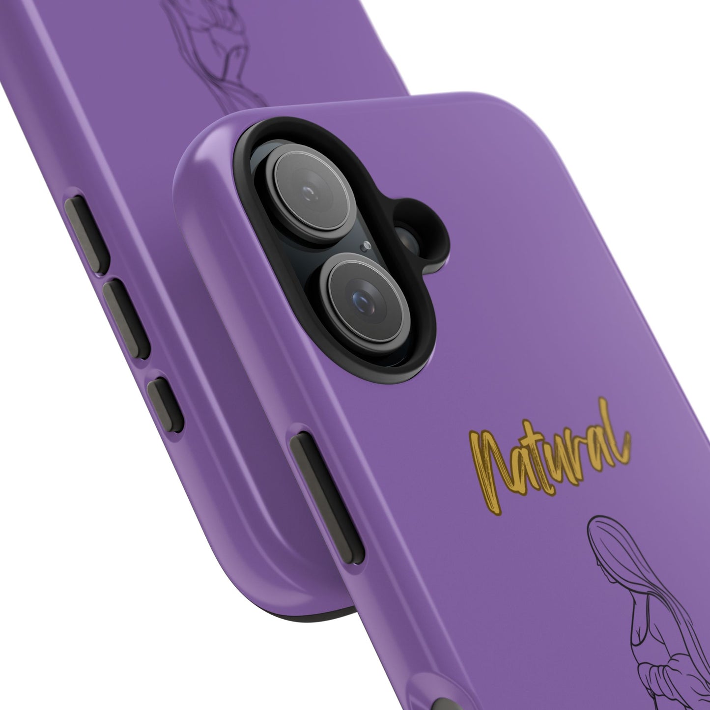 Natural Woman Expecting (BL)Tough Phone Cases LIGHT PURPLE