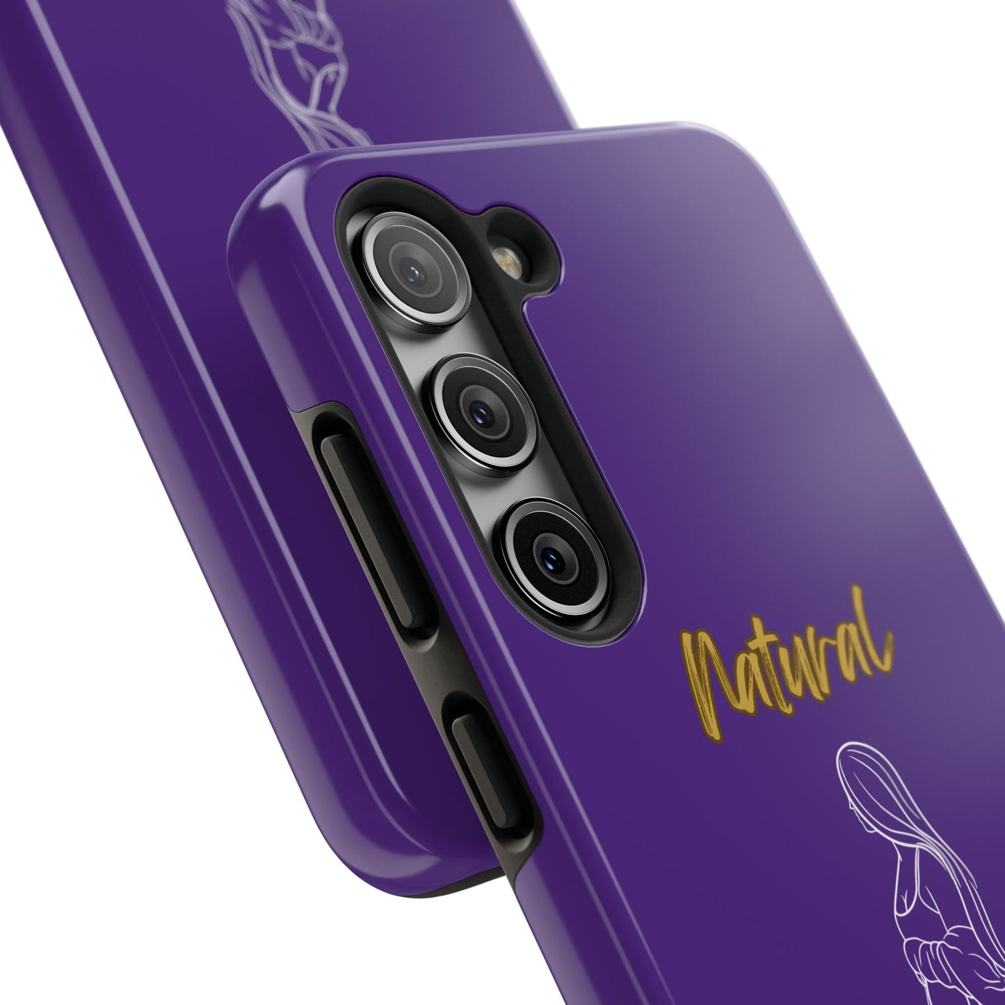 Natural Woman Expecting (WL)Tough Phone Cases PURPLE