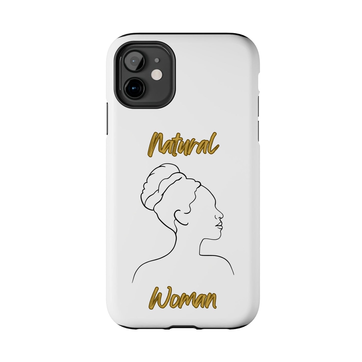 Natural Woman Mixed (BL)Tough Phone Cases WHITE