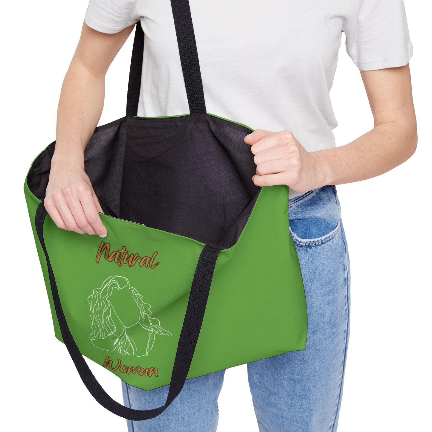 Natural Woman Relaxed (WL) Weekender Tote Bag GREEN