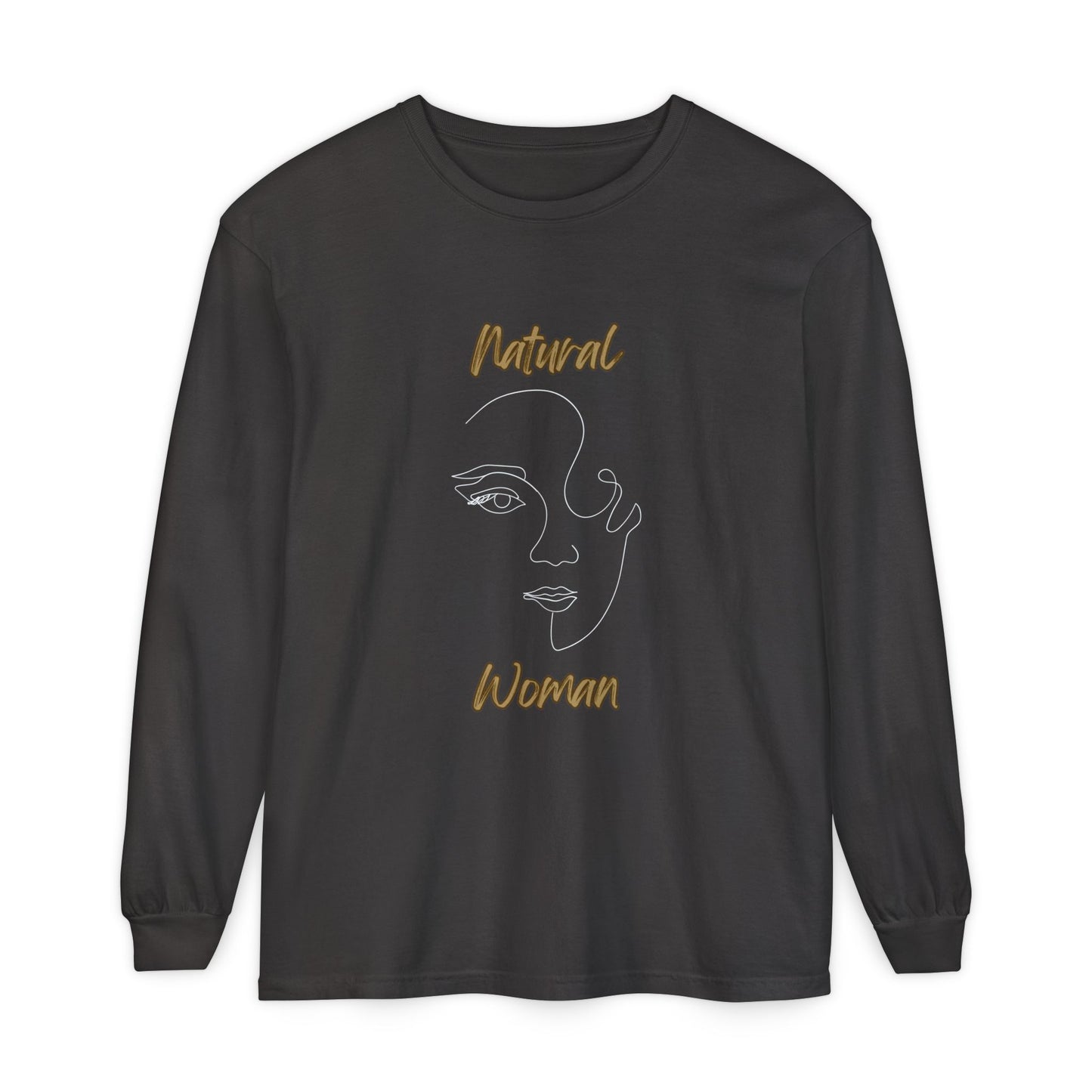 Natural Woman Looking (WL) Long Sleeve T-Shirt