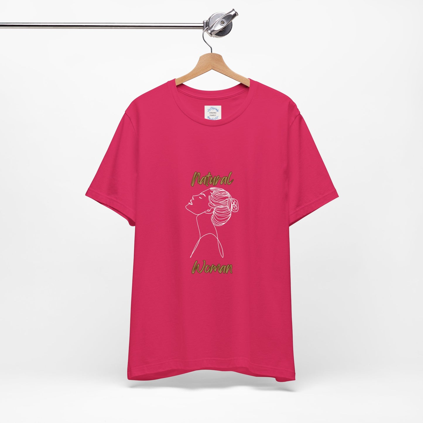Natural Woman Wet Bun  (WL) Short Sleeve T-Shirt