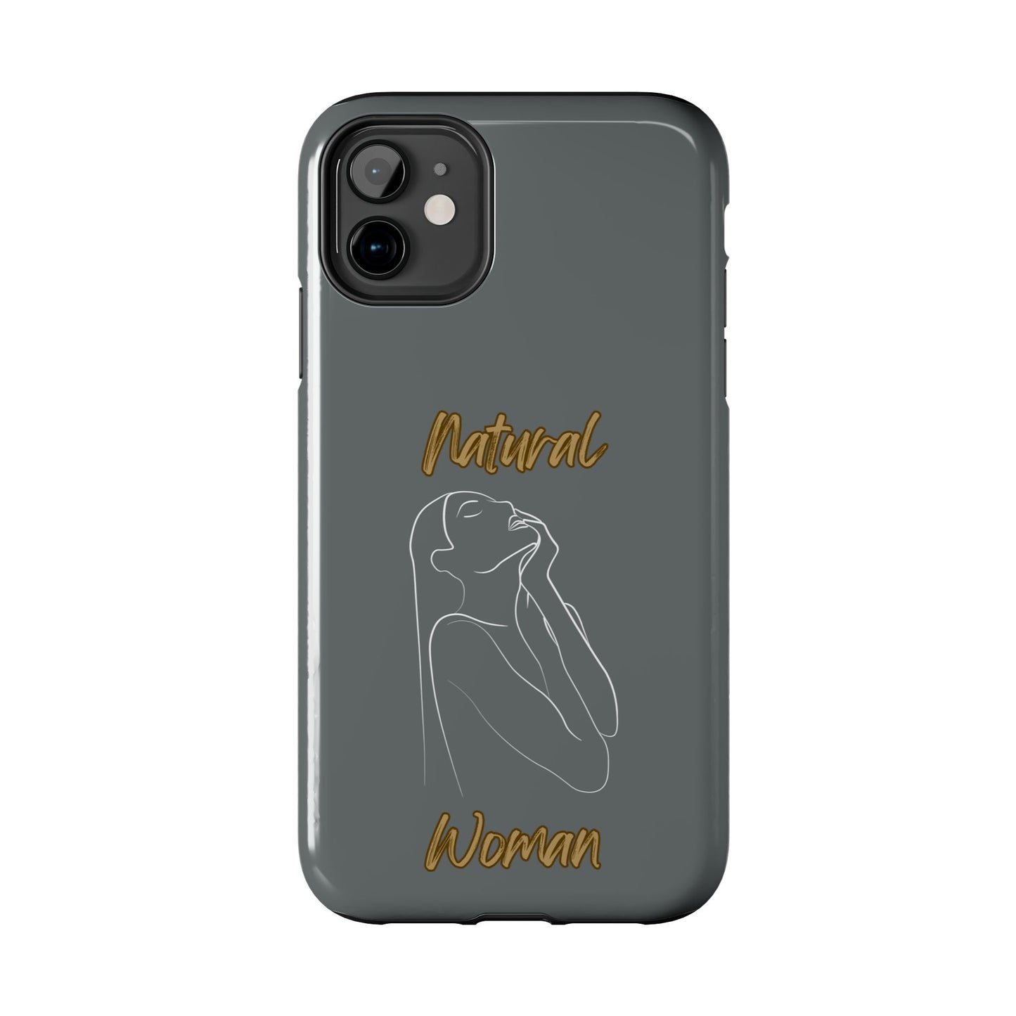 Natural Woman Thank You (WL) Tough Phone Cases DARK GREY