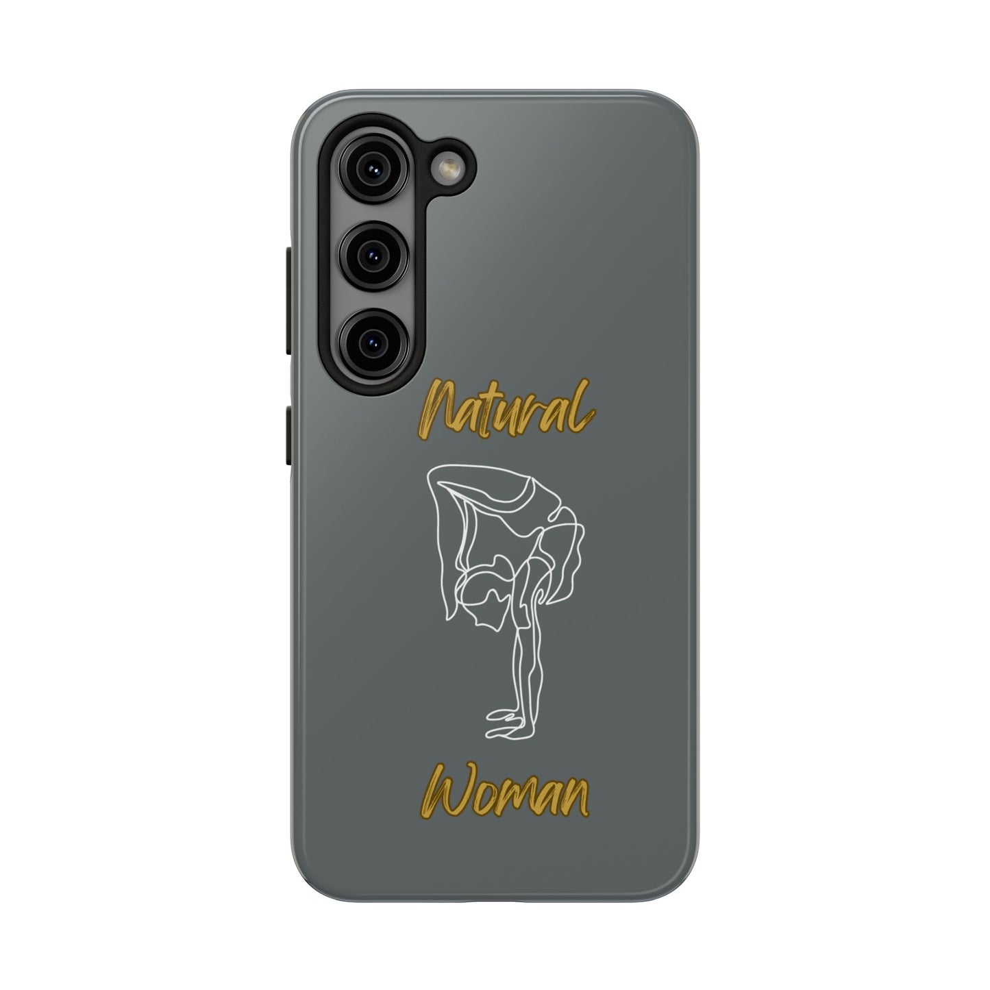 Natural Woman Flexible (WL)Tough Phone Cases DARK GREY