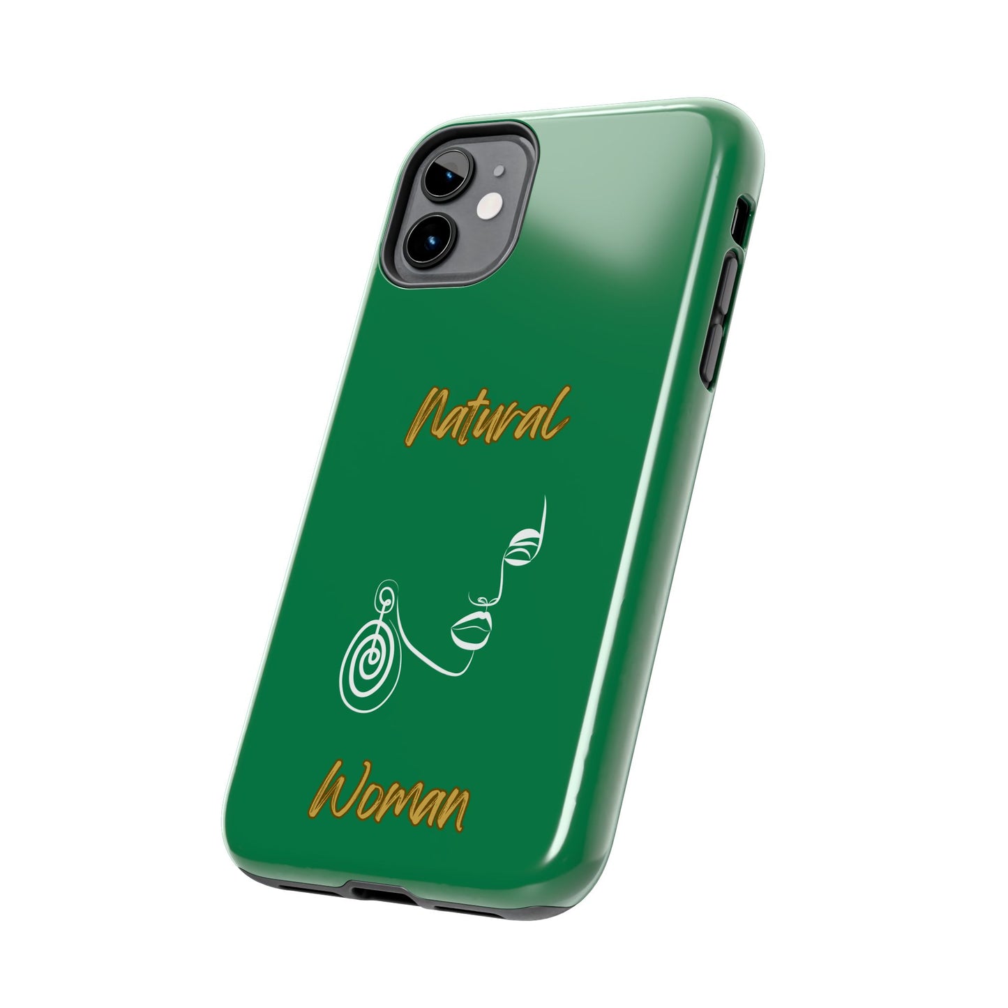 Natural Woman Music In My Soul (WL)Tough Phone Cases DARK GREEN