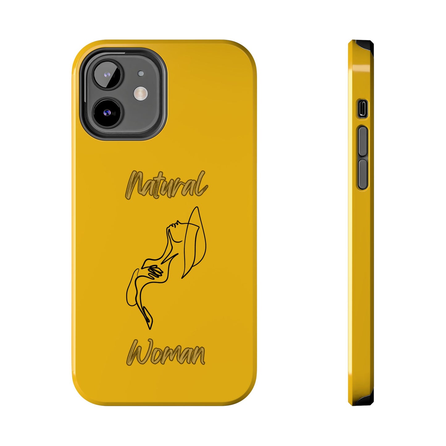 Natural Woman Free (BL)Tough Phone Cases YELLOW