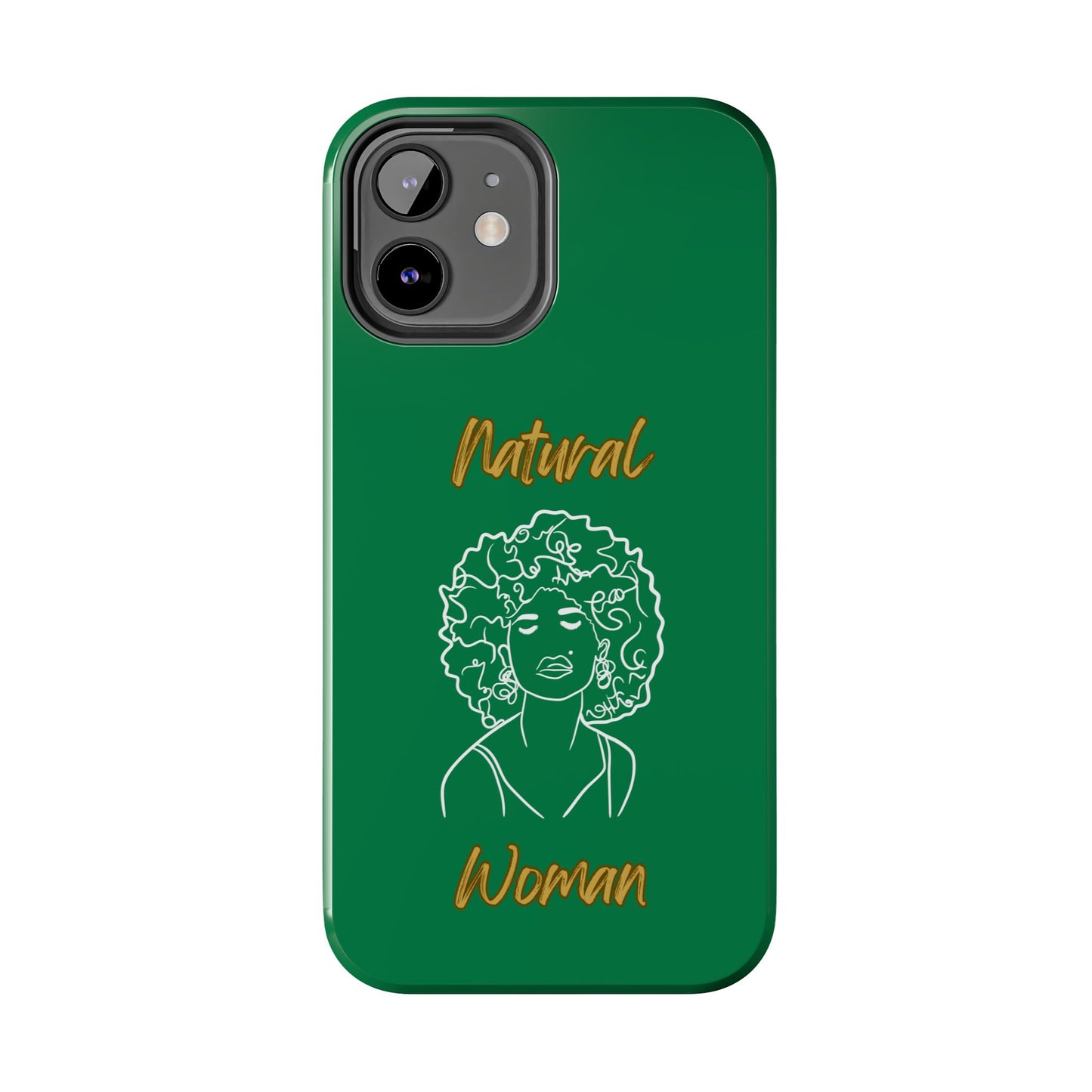 Natural Woman All About Me (WL)Tough Phone Cases DARK GREEN