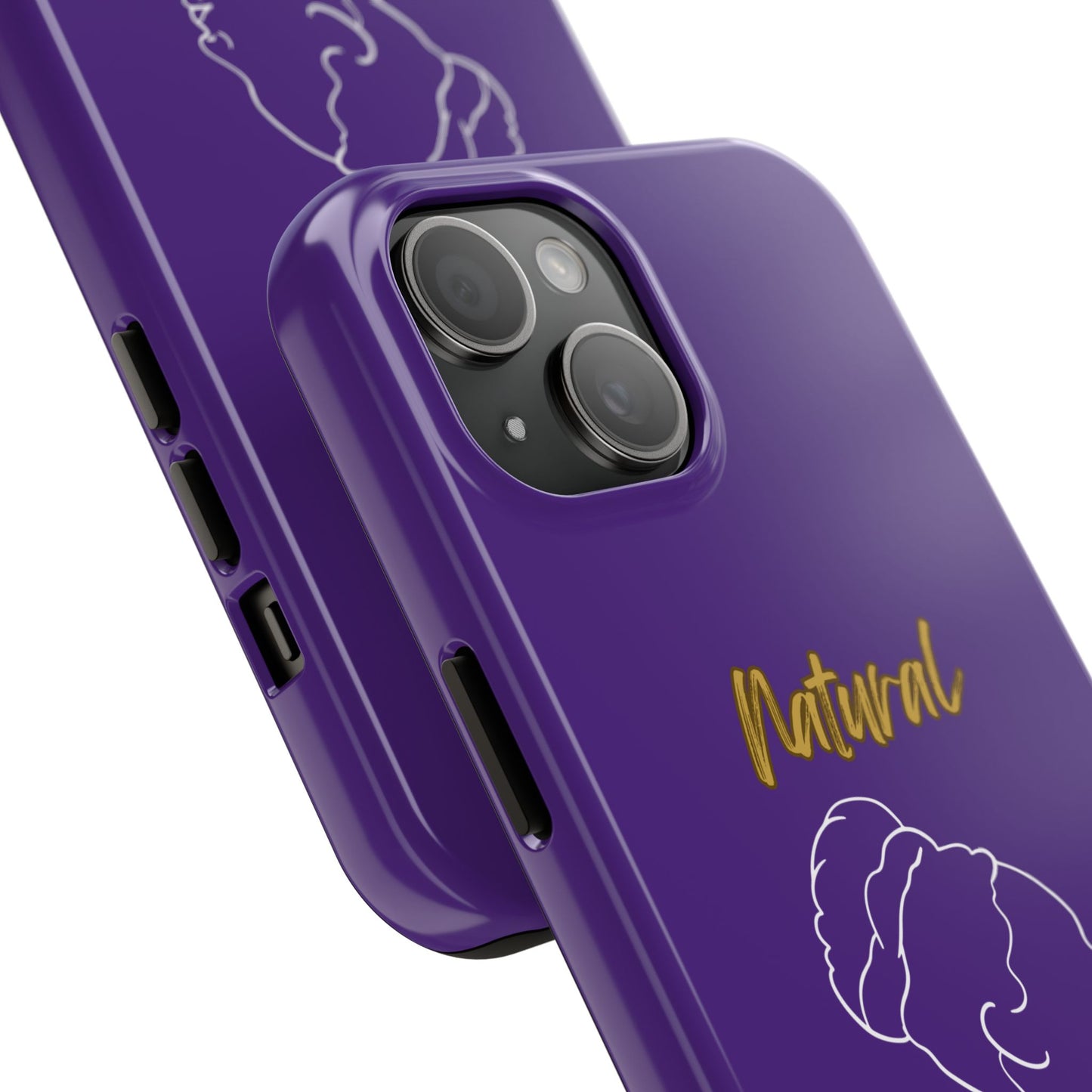 Natural Woman Mixed (WL)Tough Phone Cases PURPLE