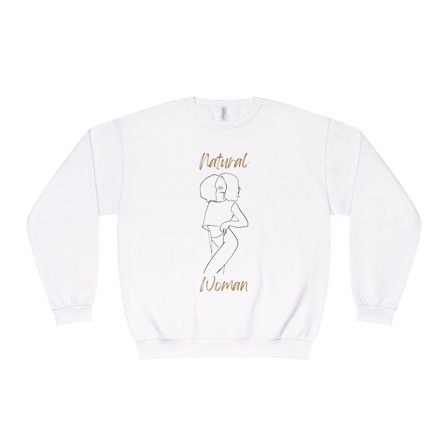 Natural Woman Pose (BL)  Crewneck Sweatshirt
