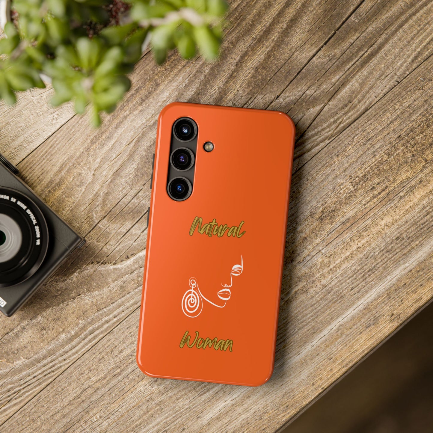 Natural Woman Music In My Soul (WL)Tough Phone Cases ORANGE