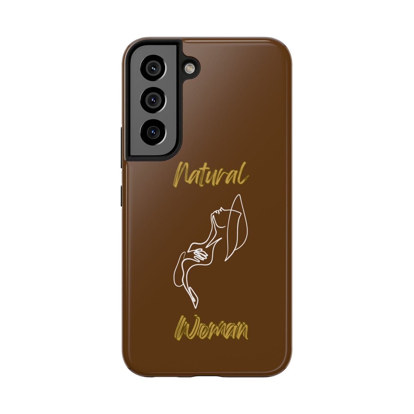 Natural Woman Free (WL)Tough Phone Cases BROWN
