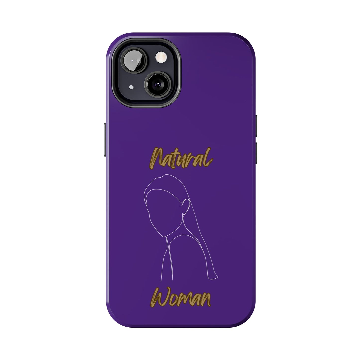 Natural Woman Tilted Look (WL) Tough Phone Cases PURPLE