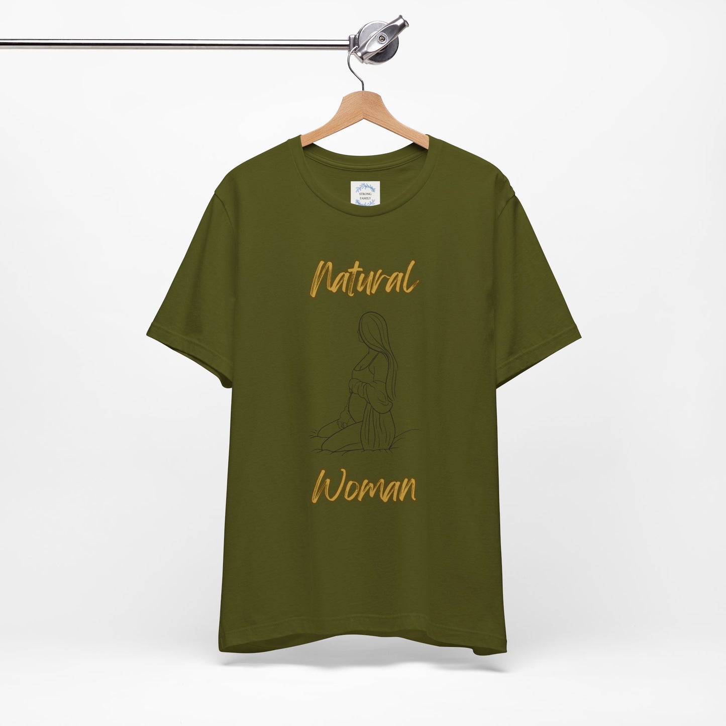Natural Woman Expecting (BL) Short Sleeve T-Shirt