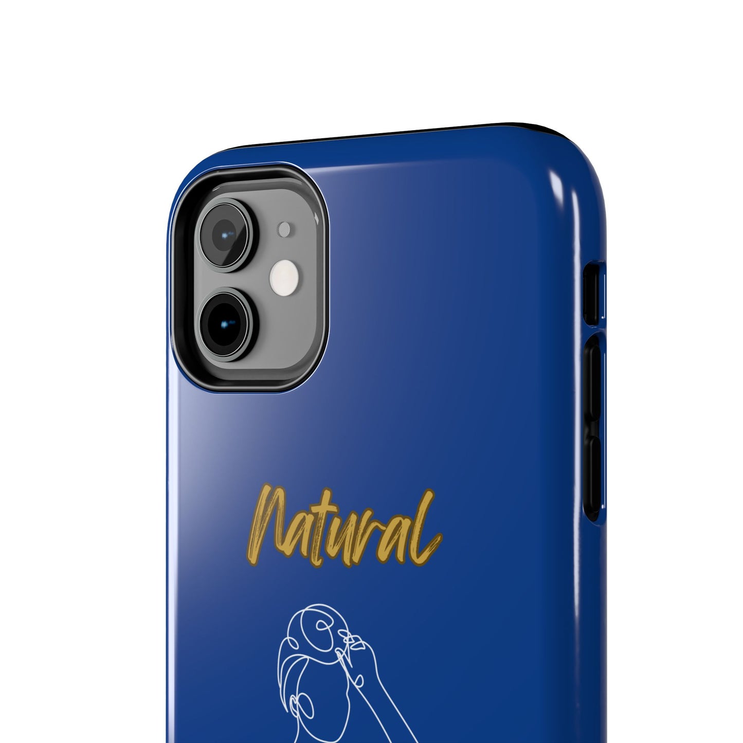 Natural Woman Style (WL)Tough Phone Cases DARK BLUE