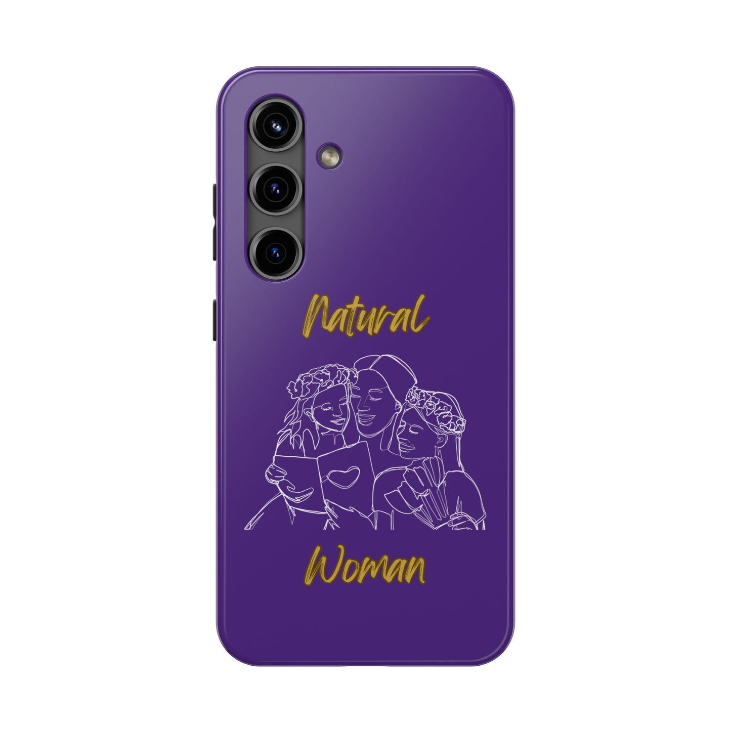 Natural Woman Me & My Girls (WL)Tough Phone Cases PURPLE