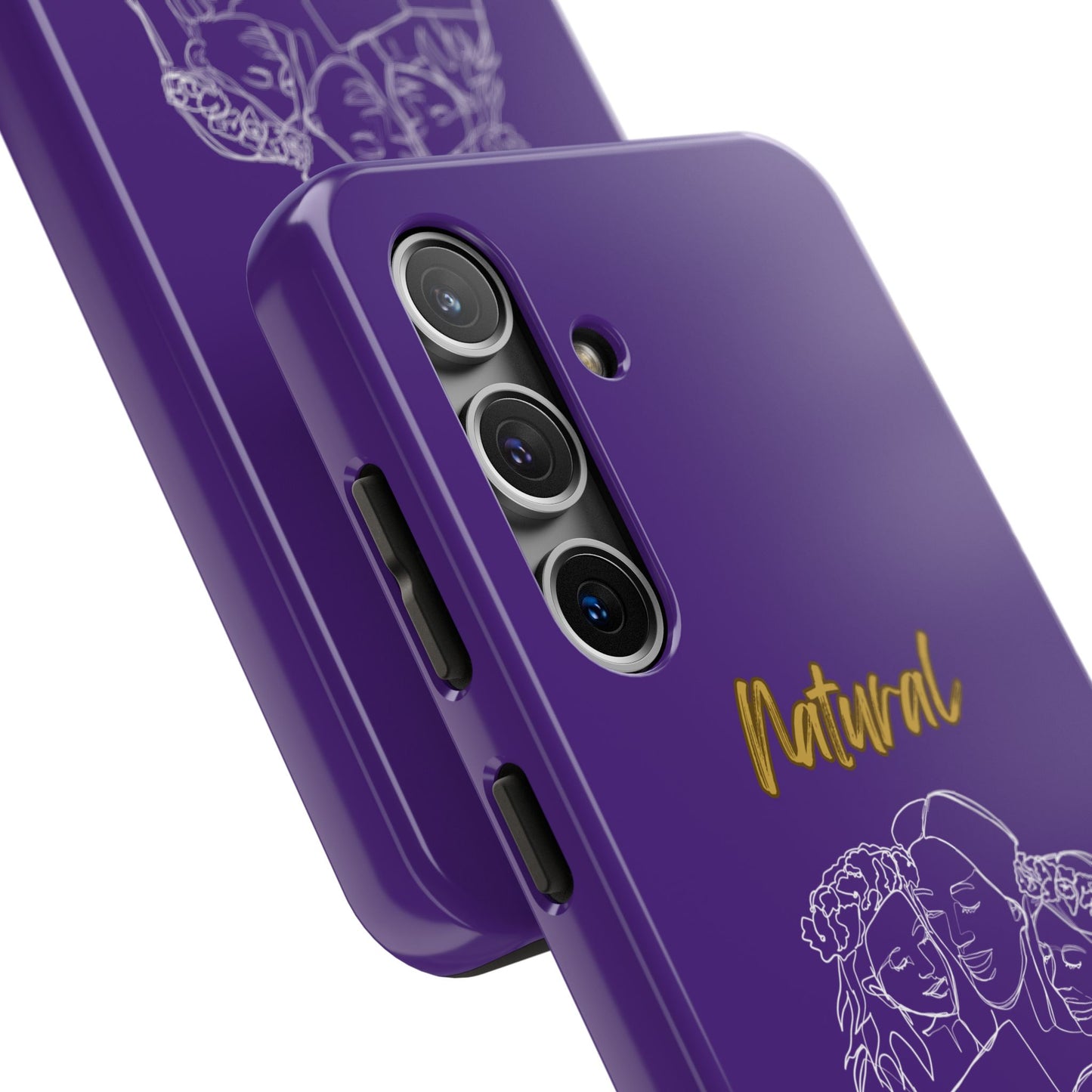 Natural Woman Me & My Girls (WL)Tough Phone Cases PURPLE