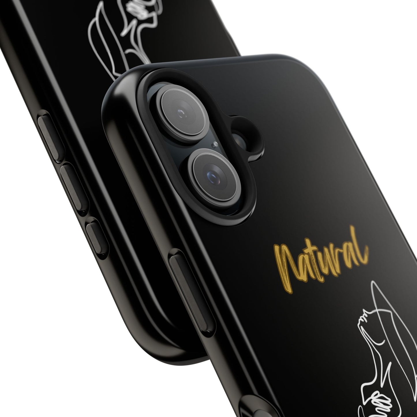 Natural Woman Free (WL)Tough Phone Cases BLACK