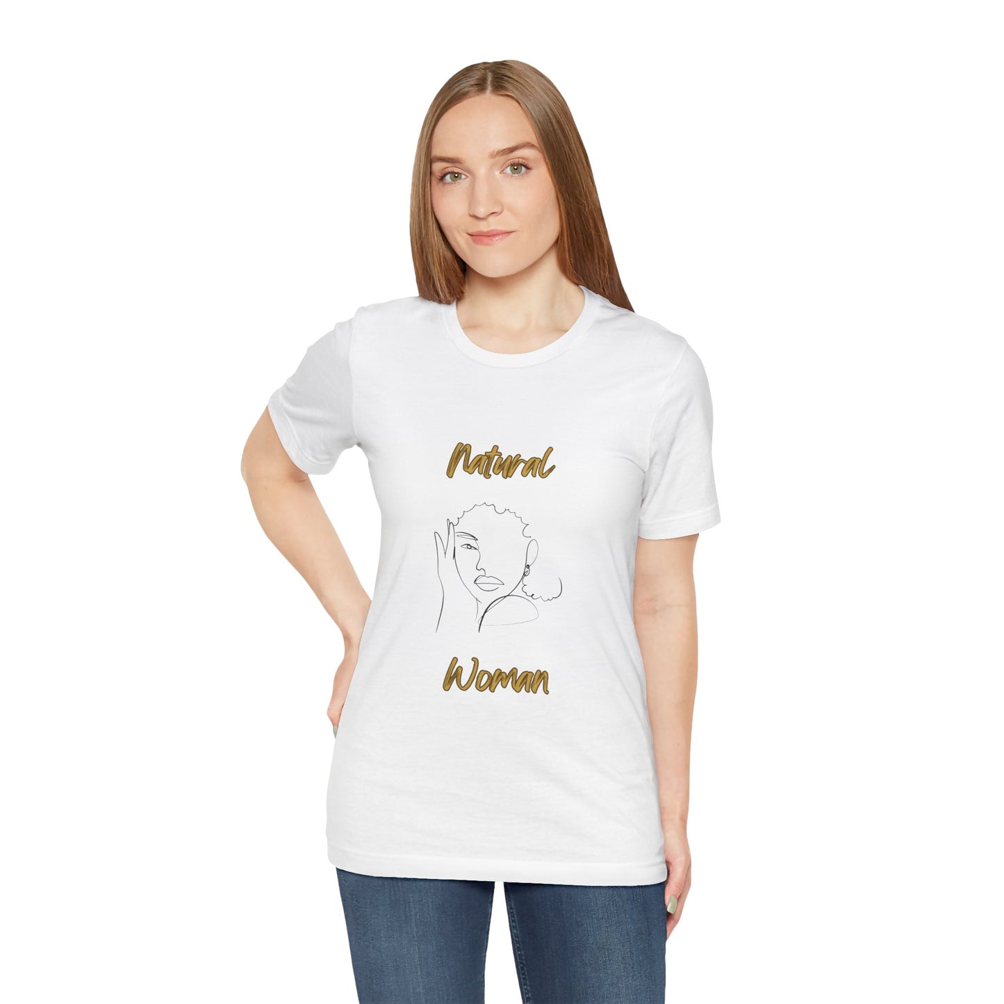 Natural Woman Let's Be Friends (BL) Short Sleeve T-Shirt