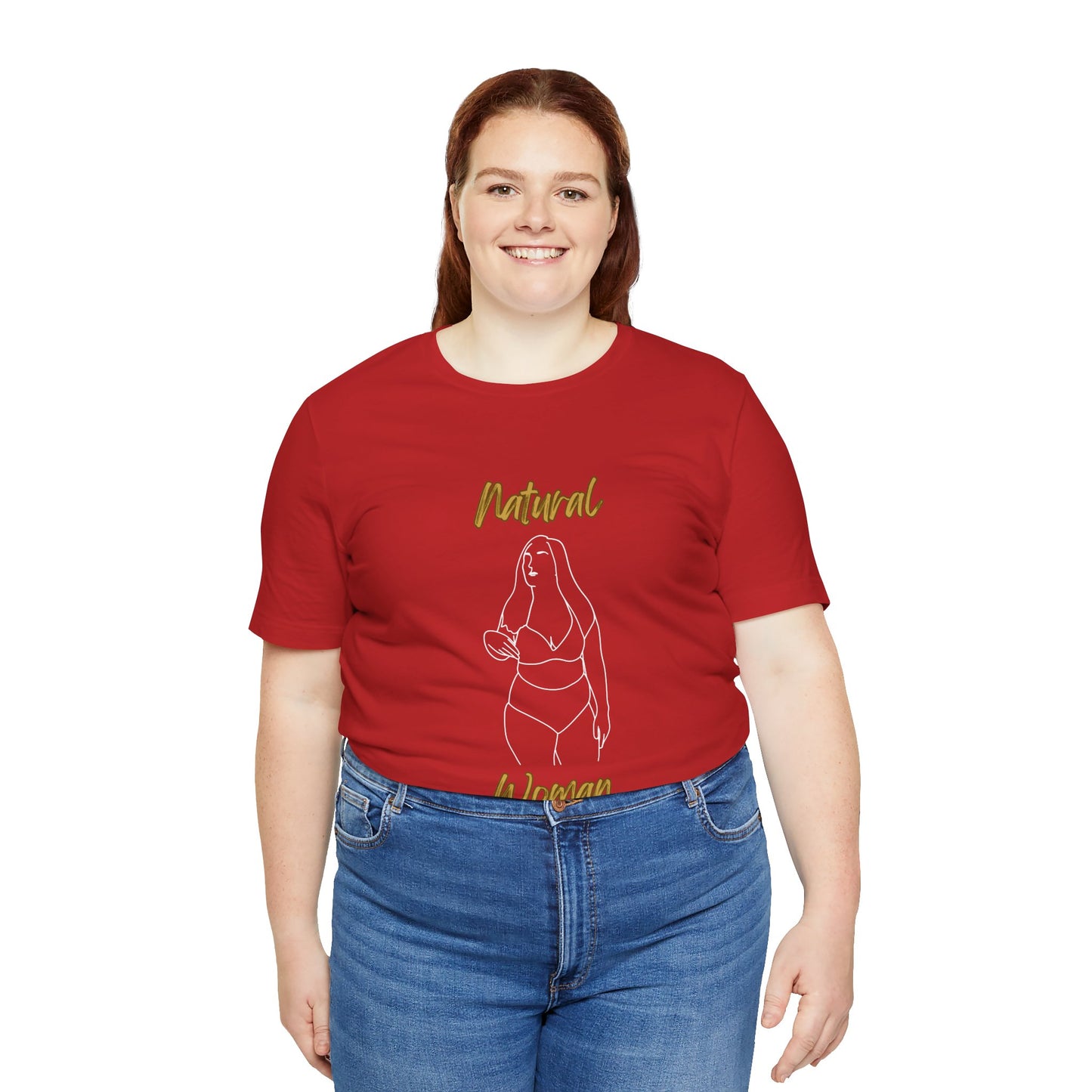 Natural Woman Full Beauty (WL) Short Sleeve T-Shirt