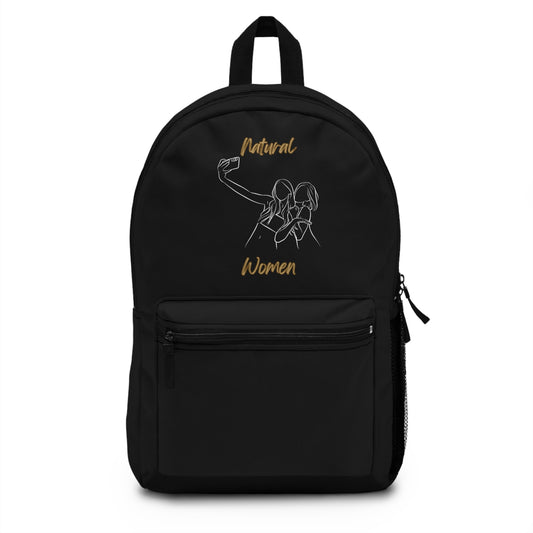 Natural Women Friends Selfie (WL) Backpack BLACK