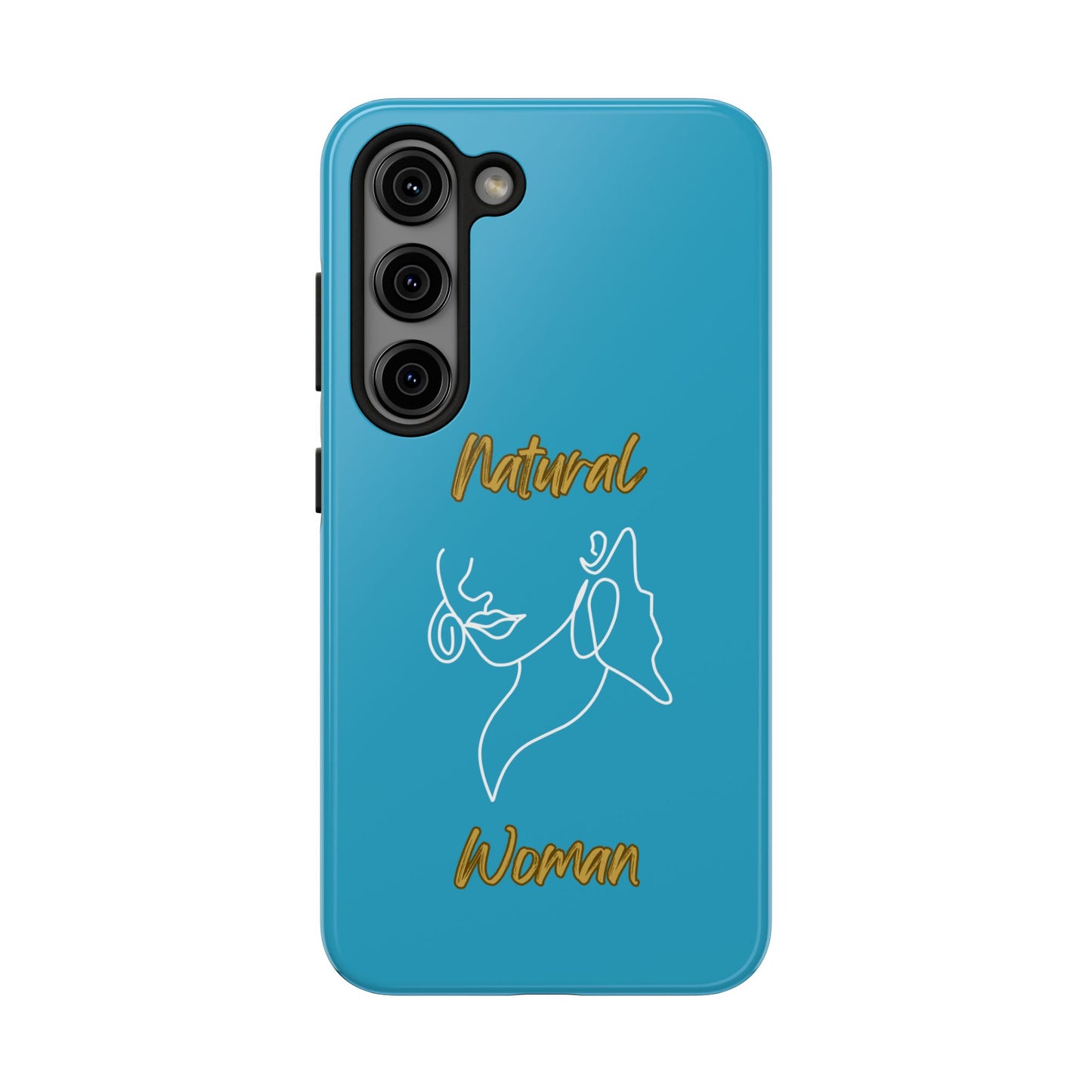 Natural Woman Lips (WL)Tough Phone Cases TURQUOISE